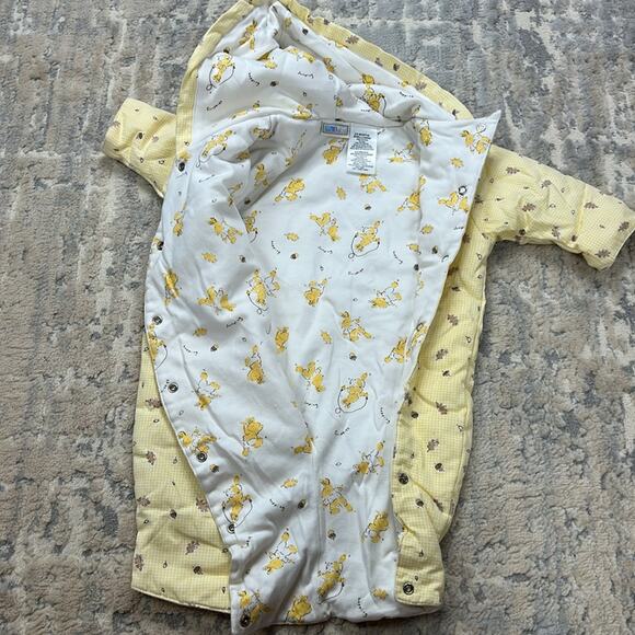 McBaby Infant Yellow Happy Bunny Fall Themed Outerwear w/Hood 0/3 Months - Picture 7 of 7